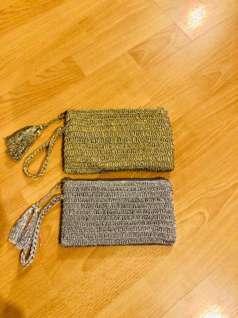 Damenhandtaschen in Silber und Gold