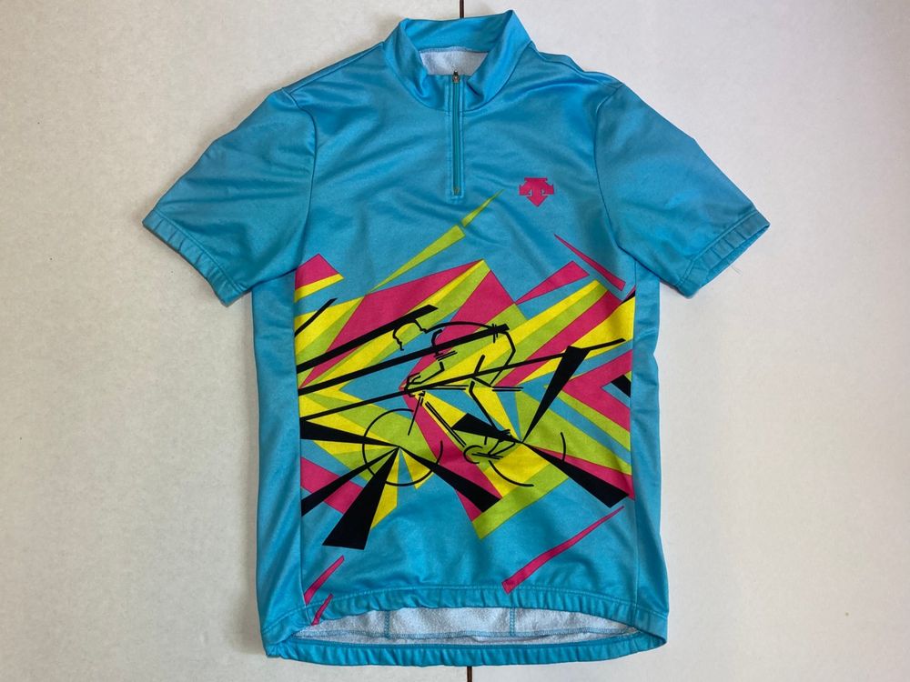 Maillot Cycliste Vintage 90's - Taille M - Coloré - Années 90