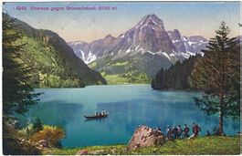 AK Obersee gegen Brünnelistock (Näfels GL), gelaufen 1931