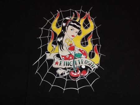Rockabilly T-Shirt (King Kerosin) Pin Up