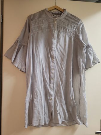 Damen Kleid Mango Grösse M hellgrau ungetragen