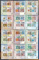 1990 Italien Fussball -WM ITALIA´90- Blocks 3-8 ** und ET