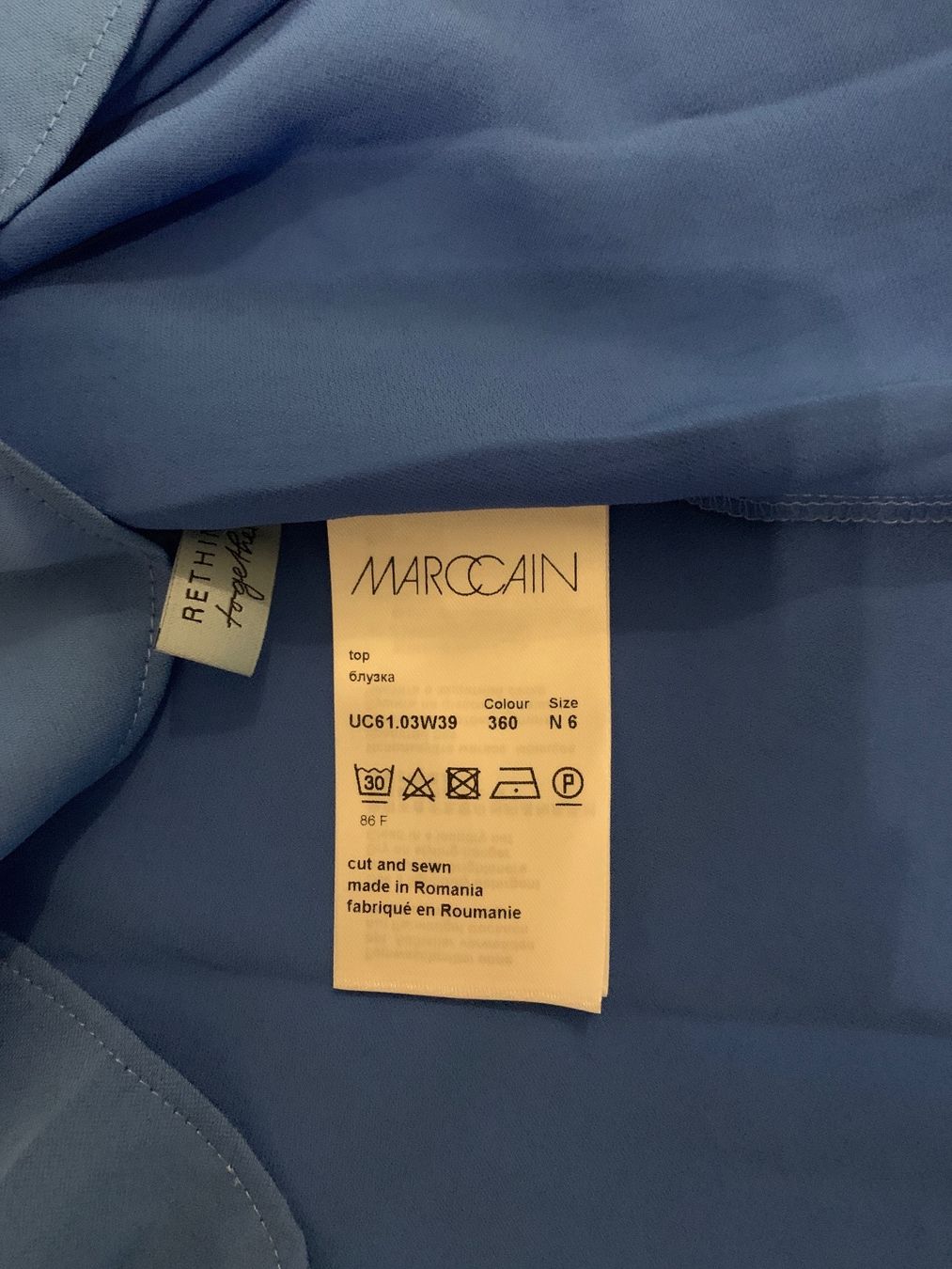 Marc Cain Top: Neue Top Marccain – Nuovo e nell'imballaggio originale da Lausen venduto da tiguan07 6