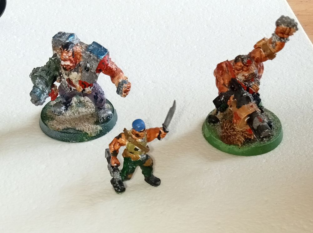 Warhammer 40000 : Ensemble lot de 20 figurines en plomb