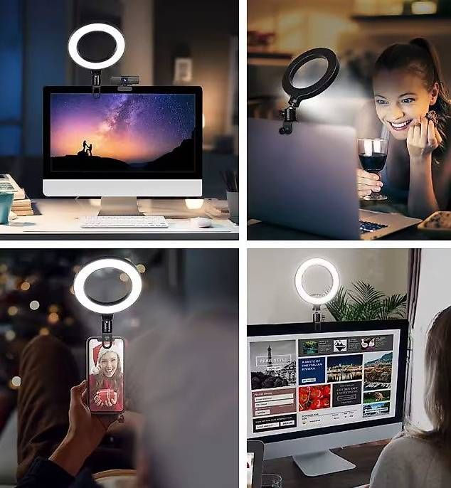 Lampade: LED Selfie Ring Licht Laptop Computer Natel – Nuovo (secondo la descrizione) da Erlenbach ZH venduto da 2m 1