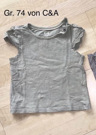 Süsses C&A T-Shirt, Gr. 74