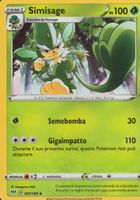 TCG POKEMON Fiamme Oscure DAA 007/189 SIMISAGE Italiano