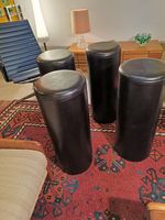 Vintage Leder Barhocker retro 70s