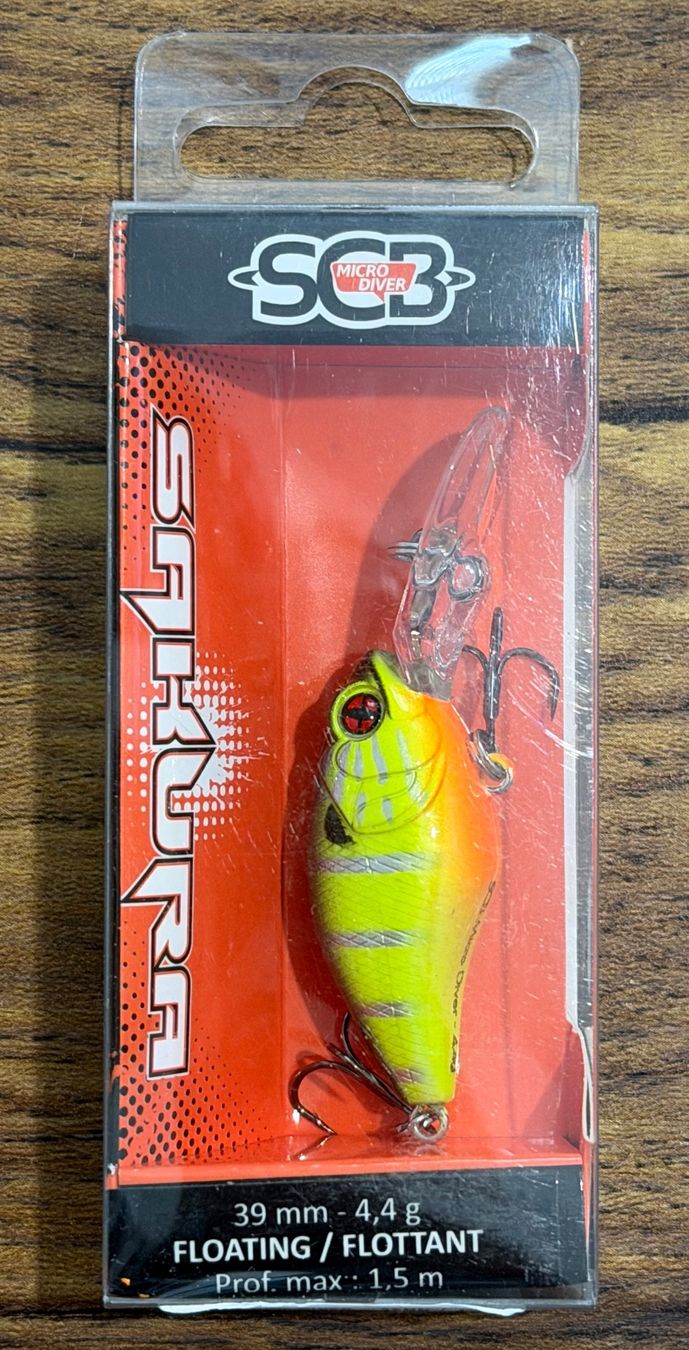 Esche: Sakura SCB Crank Micro 3.9cm / 4.4g – Nuovo e nell'imballaggio originale da Widnau venduto da Fishingtackle_Oggy 2