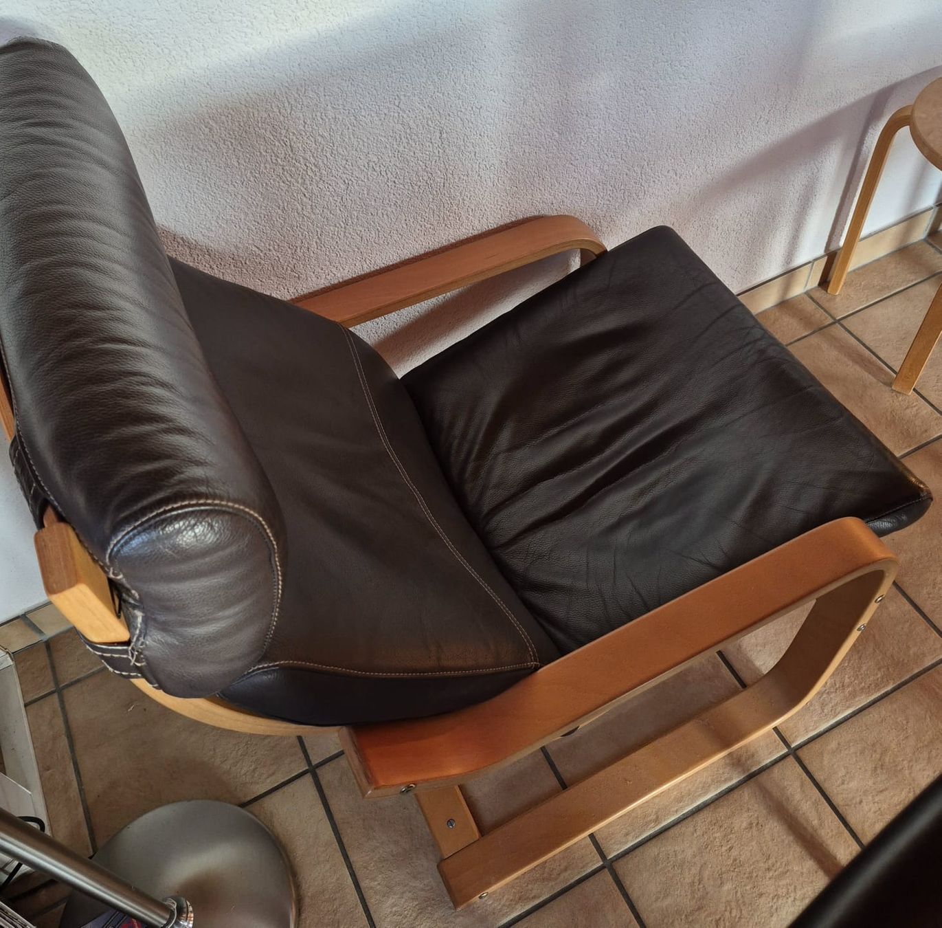 Ikea Poltrone: Freischwingerstuhl Leder  – Usato da Kerzers venduto da pet_w2sd 2