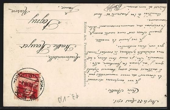 Cartes postales: AK Bex, La Dent du Midi, 1918 – D'occasion à Berlin par bartko-reher 1
