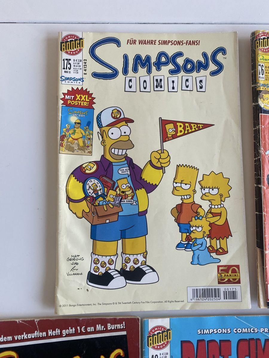 Fumetti: Simpsons Comics Konvolut, 8 Stück – Usato da Adliswil venduto da Fabisales 8