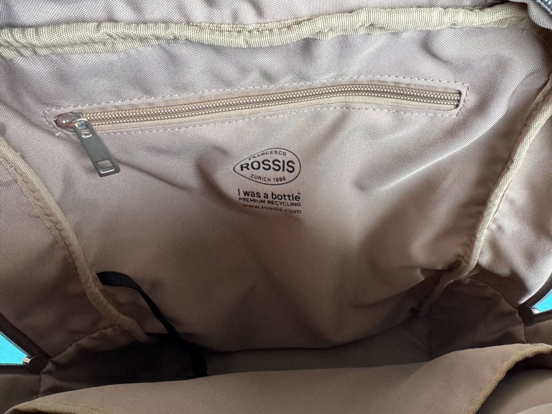 Rossis Zaini: Damen Rucksack   Francesco ROSSIS, grau – Usato da Siebnen venduto da Trans-Am 7