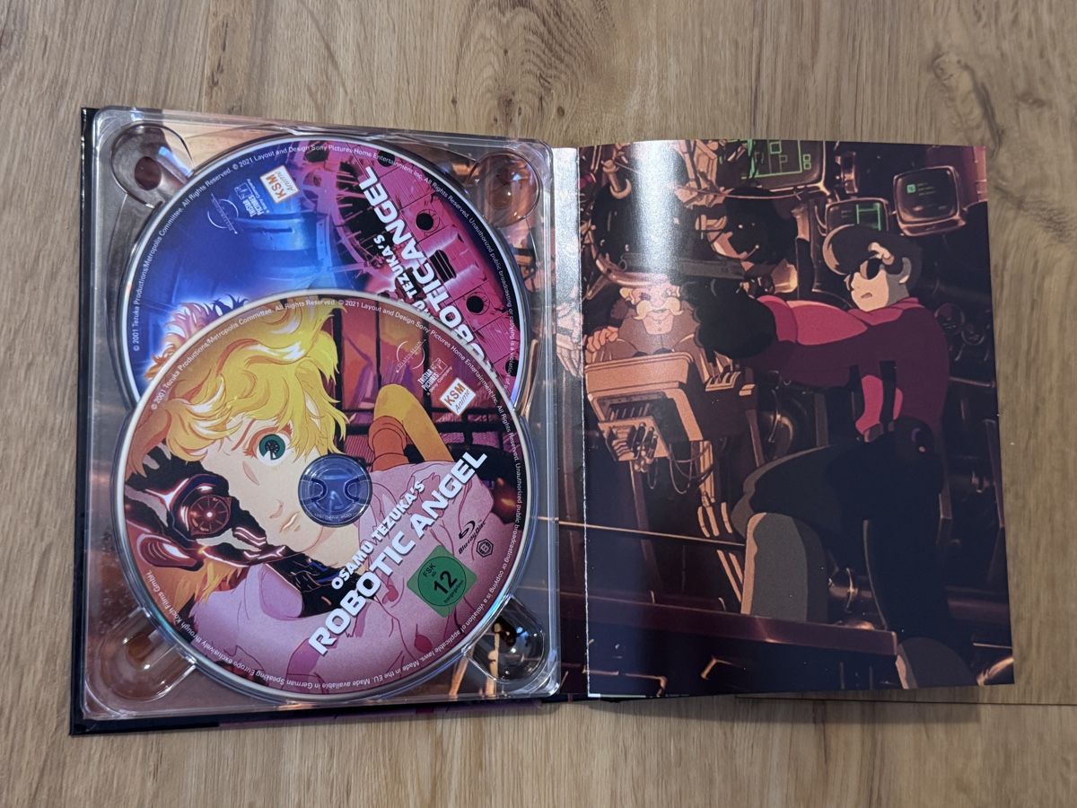 Tutti i DVDs: Robotic Angel Blu-ray Mediabook – Usato da Zug venduto da mrsru 1