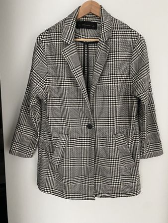 Blazer pied-de-poule ZARA, S
