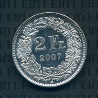 CHF___2.00 2007 vz+ 2 Franken