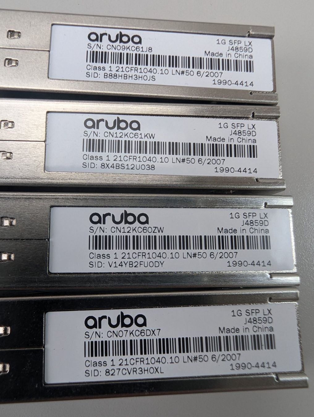Aruba Modem & Router: 2x Aruba 1930 Switch, inkl. 4x 1G SPF Modul – Usato da Wauwil venduto da MEC-NET 3
