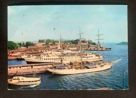 AK Norwegen Christian Radich ved Oslo haven by Oslo Schiff