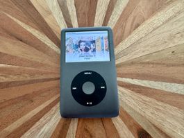 Akku neu! iPod classic 6.5 120GB Space Grey Grau mit Zubehör
