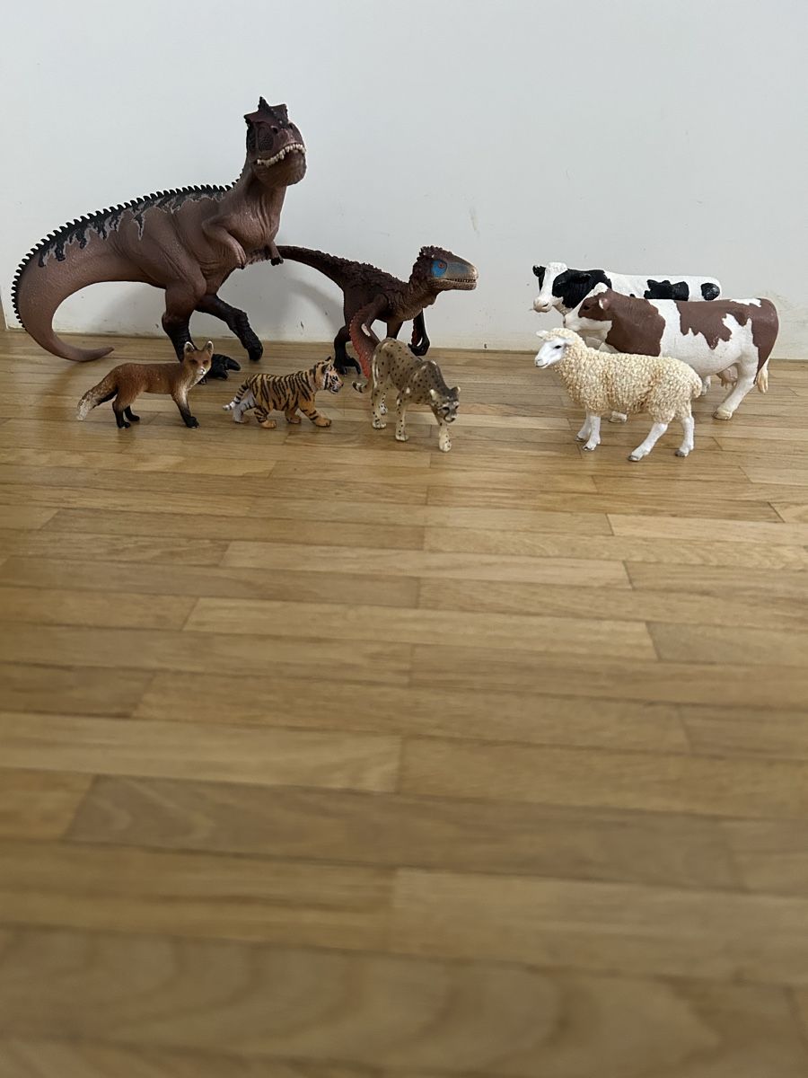 Schleich Figuren: Schleich 7 Teiliges Tiersammlung – Gebraucht aus Zürich von Nutla