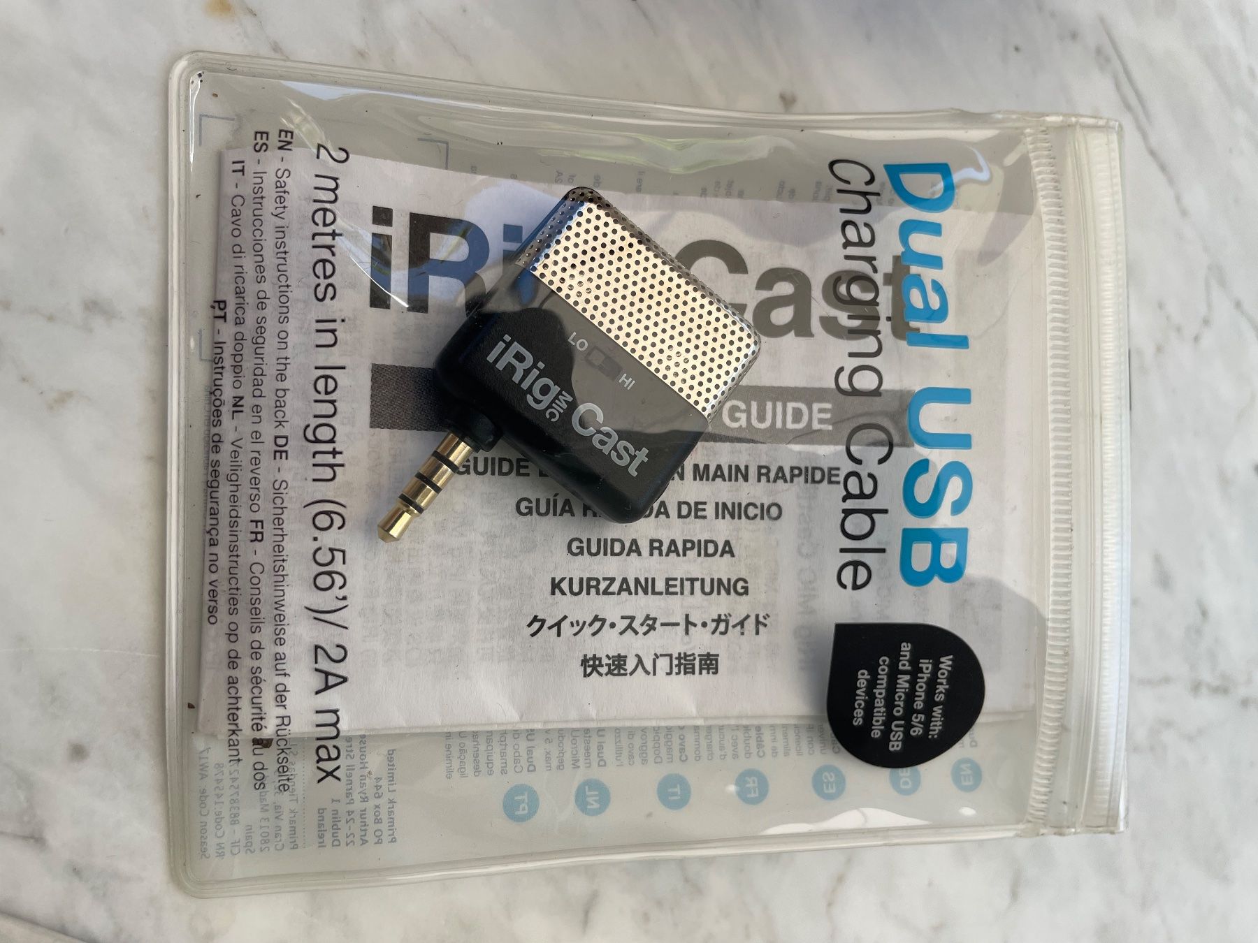 Microfoni: iRig Mic Cast Mikrofon gebraucht – Usato da Winterthur venduto da why_2xk2 4