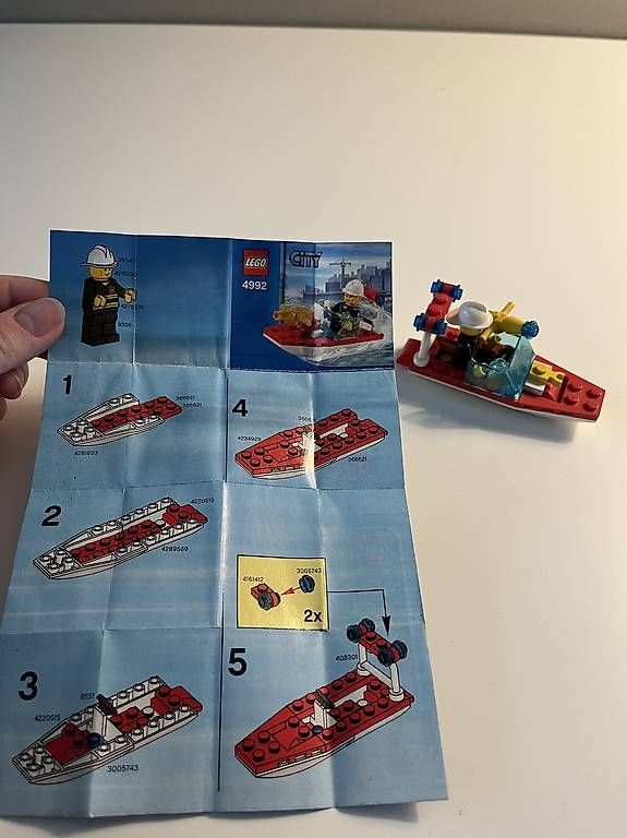 Jouets: Lego City Boot 4992 – D'occasion à Tägerwilen par tanjafe13 1