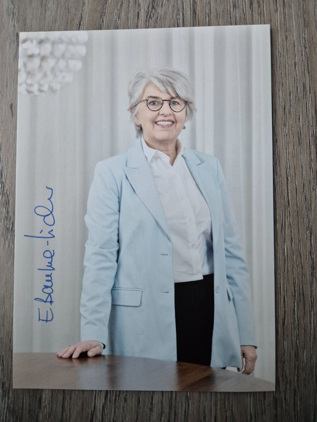 Autografi: Autogramm Elisabeth Baume-Schneider Originalunterschrift – Nuovo (secondo la descrizione) da Eglisau venduto da nicij79