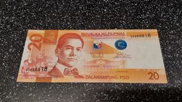 Philippinen Banknote 20 Piso unzirkuliert 