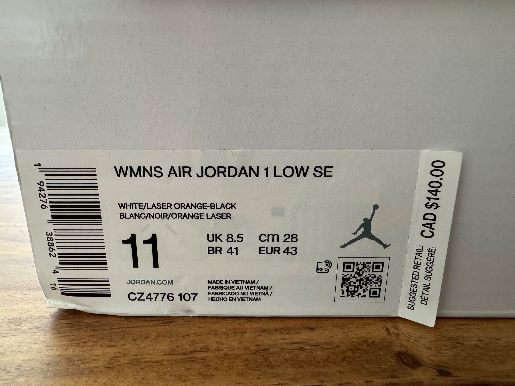 Jordan Scarpe da uomo: Jordan 1 Low Laser Orange – Nuovo e nell'imballaggio originale da Miège venduto da nic_n8n2 3
