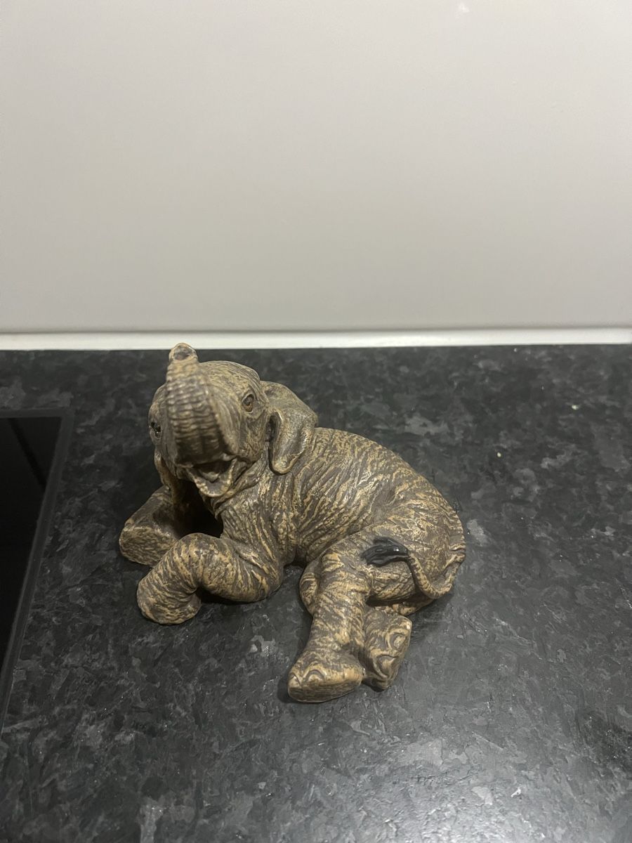 Statuette: MARTHA CAREY FIGUREN THE HERD ELEFANT – Usato da Basel venduto da theo-g77 1