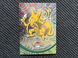 Pokemon Kadabra Holo Topps Chrome Series 1