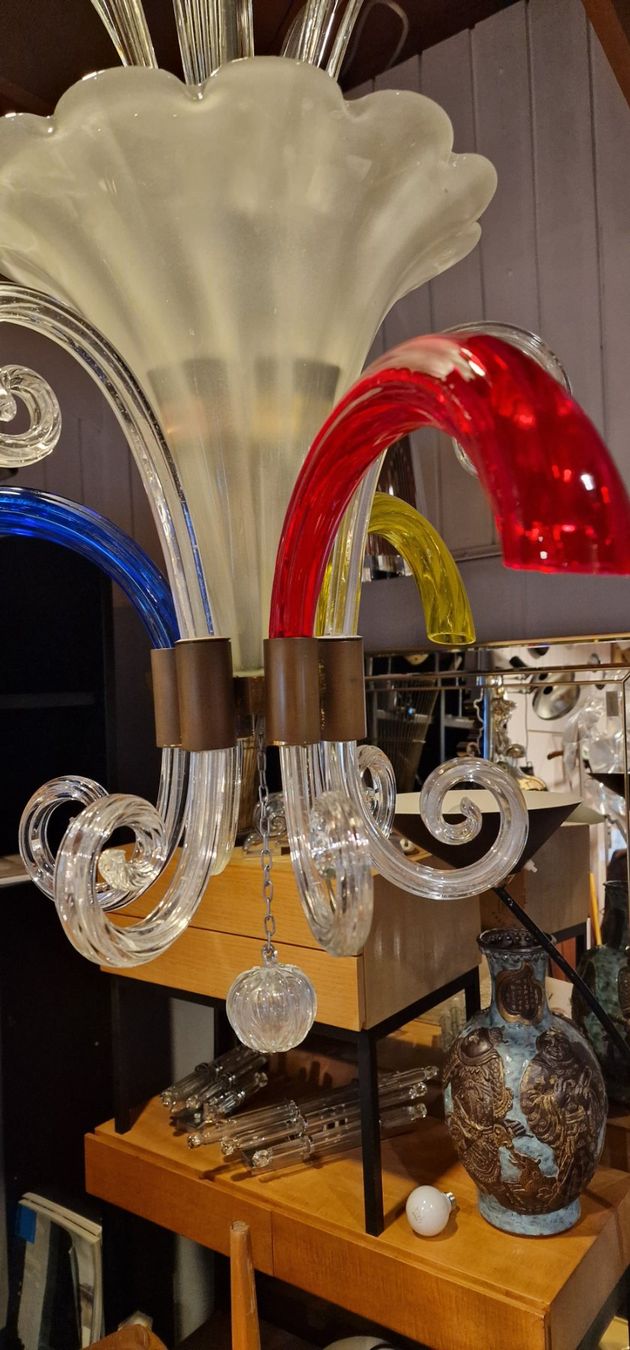 Lampadari & plafoniere: Kronleuchter aus Muranoglas – Usato da ZÜRICH venduto da Arte-24 1