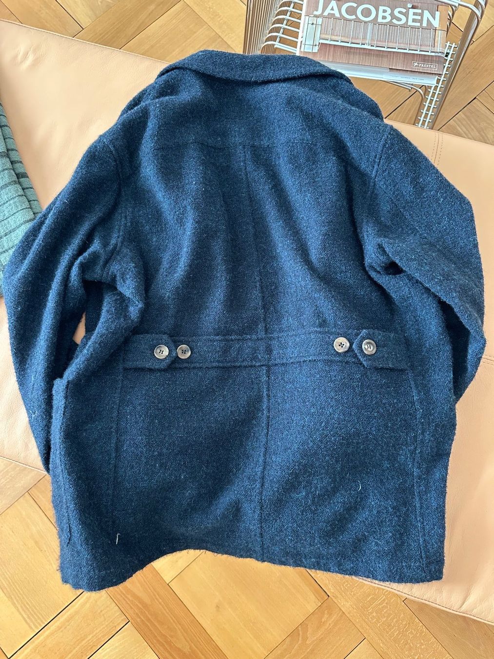 Giacche: The Anthology Lazyman Jacket Gr 48 Navy/Teal Bouclé – Nuovo (secondo la descrizione) da Zürich venduto da Michael_CK 2