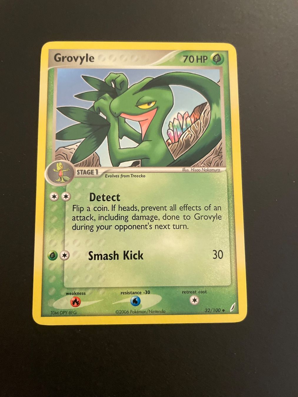 Pokémon Carte collezionabili: Grovyle EX Crystal Guardians 32/100 – Usato da Zürich venduto da pokemon_cards