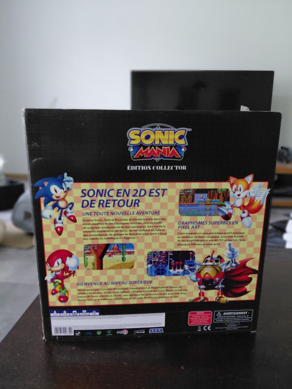 Giochi: Coffret Collector Sonic Mania sur PS4 complet – Usato da YVERDON-LES-BAINS venduto da Tony-no 3