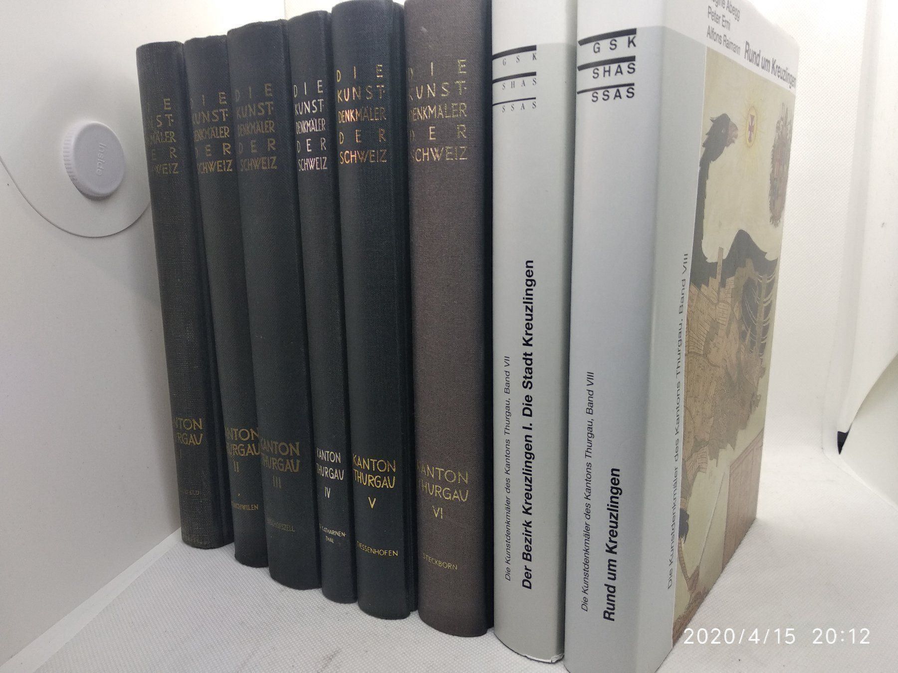 Livres: KUNSTDENKMÄLER THURGAU KOMPLETT – D'occasion à Goldach par Gaip