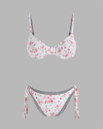 Cider, bikini à fleurs, taille L, neuf, jamais porté!