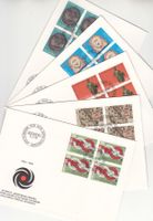 SBK 720 - 724 im 4er-Block FDC