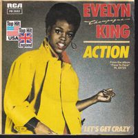 King Evelyn: Action / Let's Get Crazy 7"