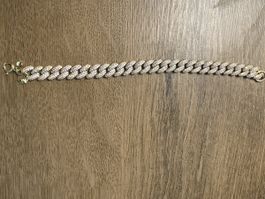 Michael Kors goldenes Armband mit Strass-Steinen, neuwertig