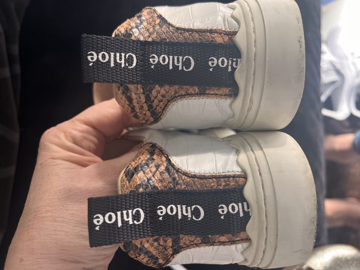 Chloé Chaussures femmes: Chloe Sneakers Weiss Gr. 38 – D'occasion à Zumikon par DesignDeluxe 2