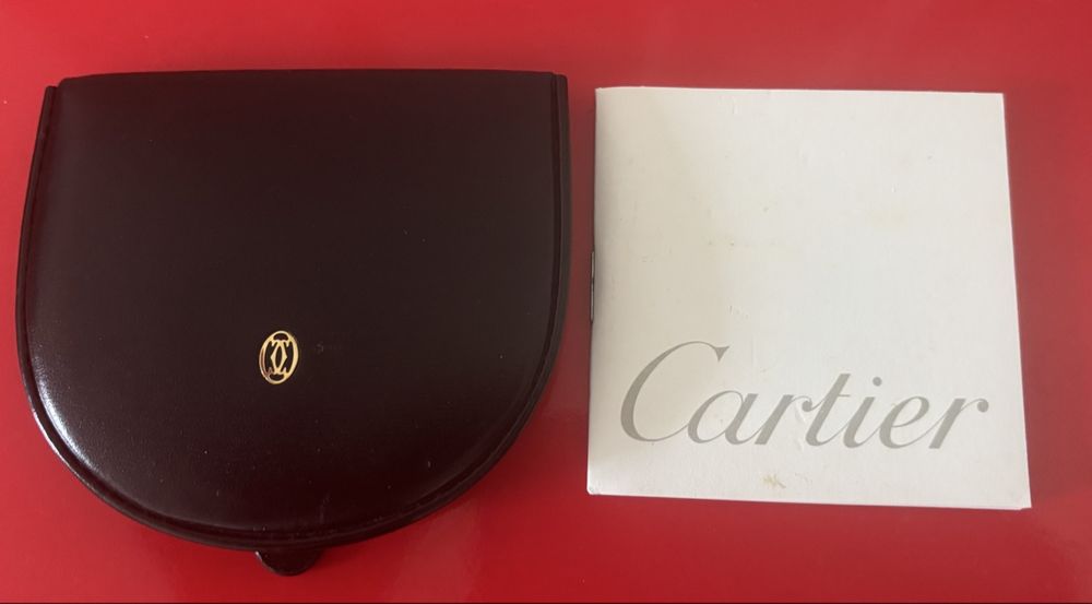 Porte-monnaie Clipsé Vintage En Cuir Vert - Occasion - Marque TBEG