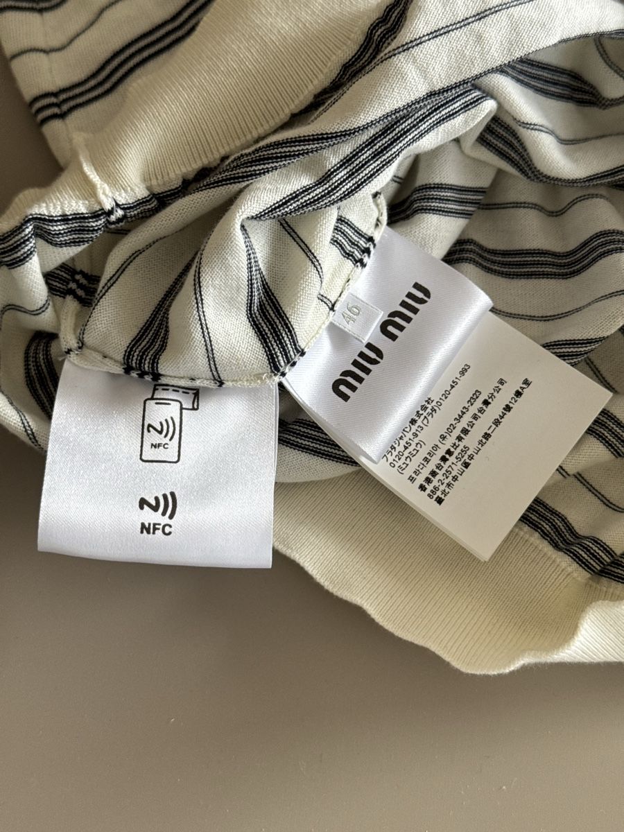 Magliette Polo: Miu Miu Longsleeve Cotton M/46 – Nuovo (secondo la descrizione) da Origlio venduto da sto_2pxf 4