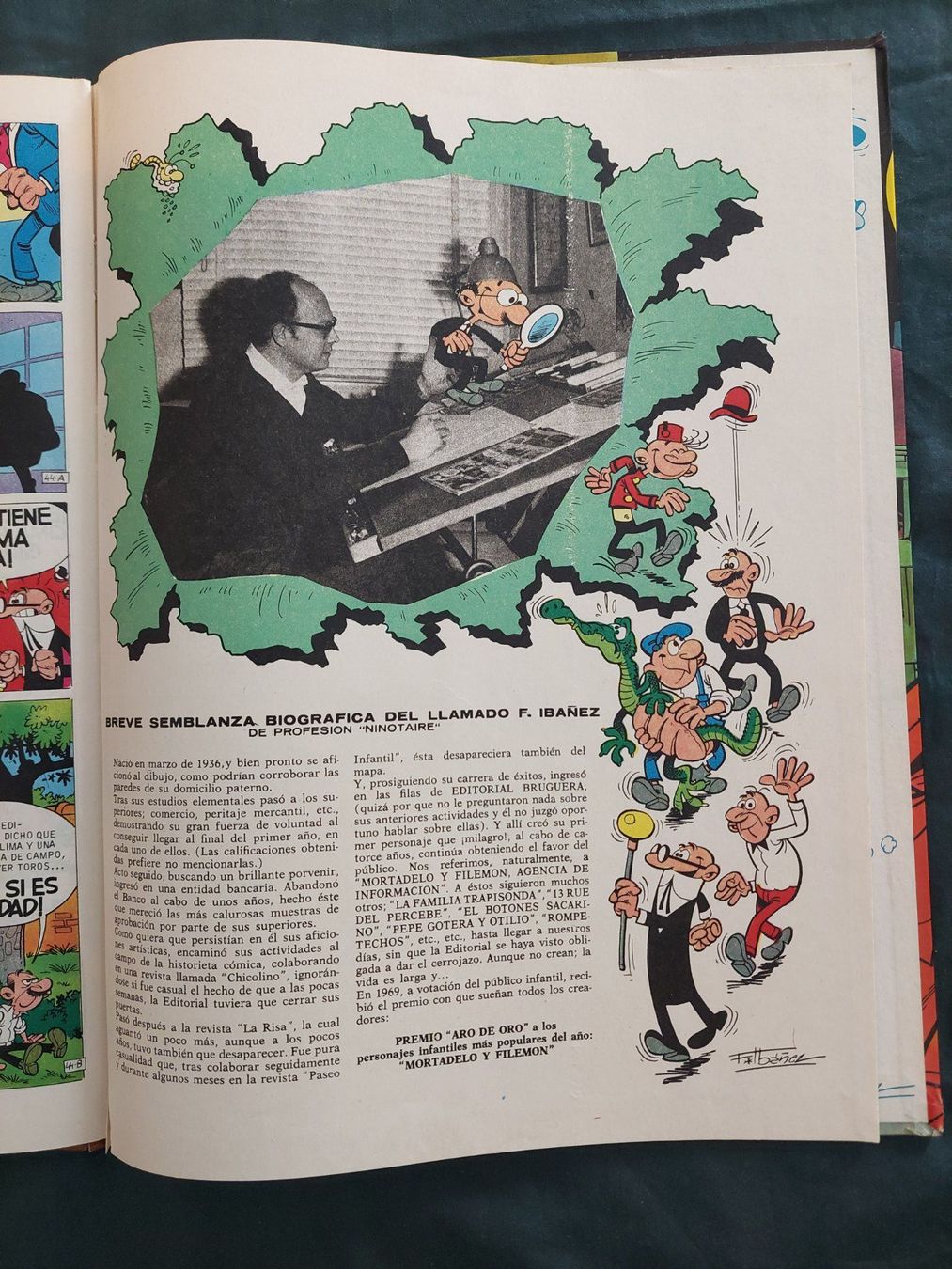 Fumetti: Mortadelo y Filemon T.4 EO 1970 BE – Usato da Genève venduto da Blu_BD 4
