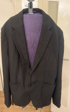 Élégant blazer Zara noir, coupe classique - Taille XL