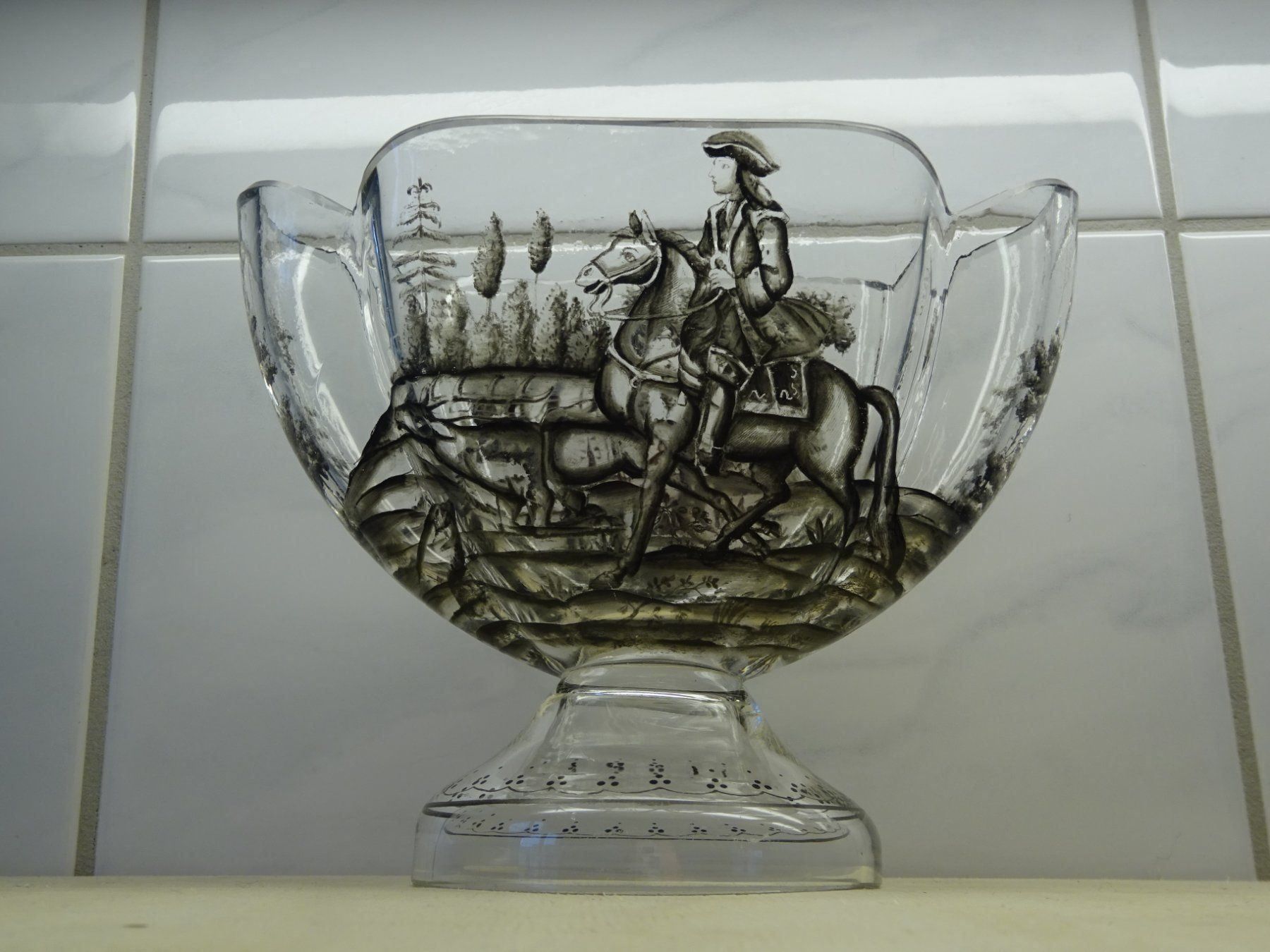 Gläser: Interessantes Zierglas – Gebraucht aus Esslingen von eintagammeer 2