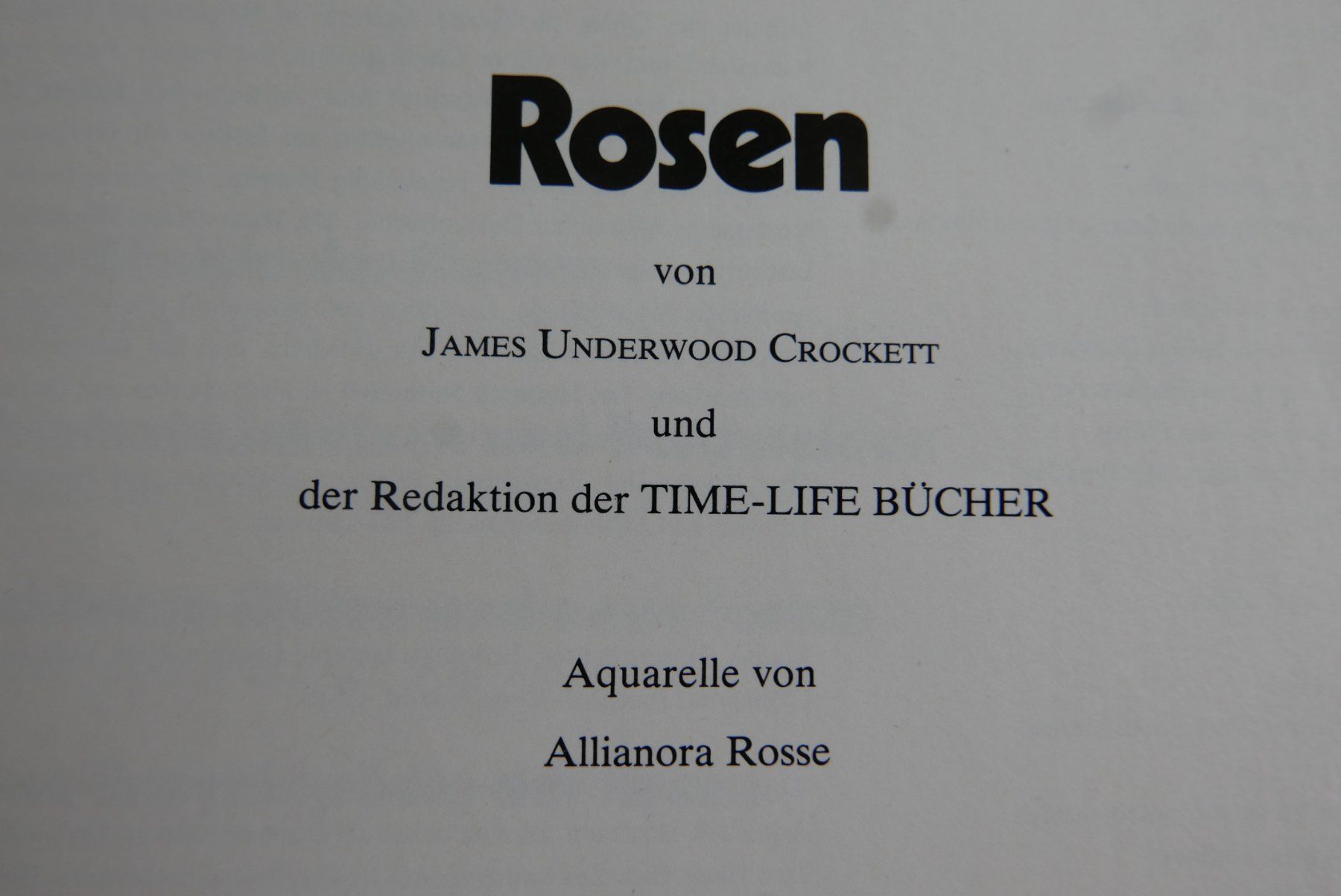 Livres: Rosen Buch – D'occasion à Rotkreuz par nigal 7