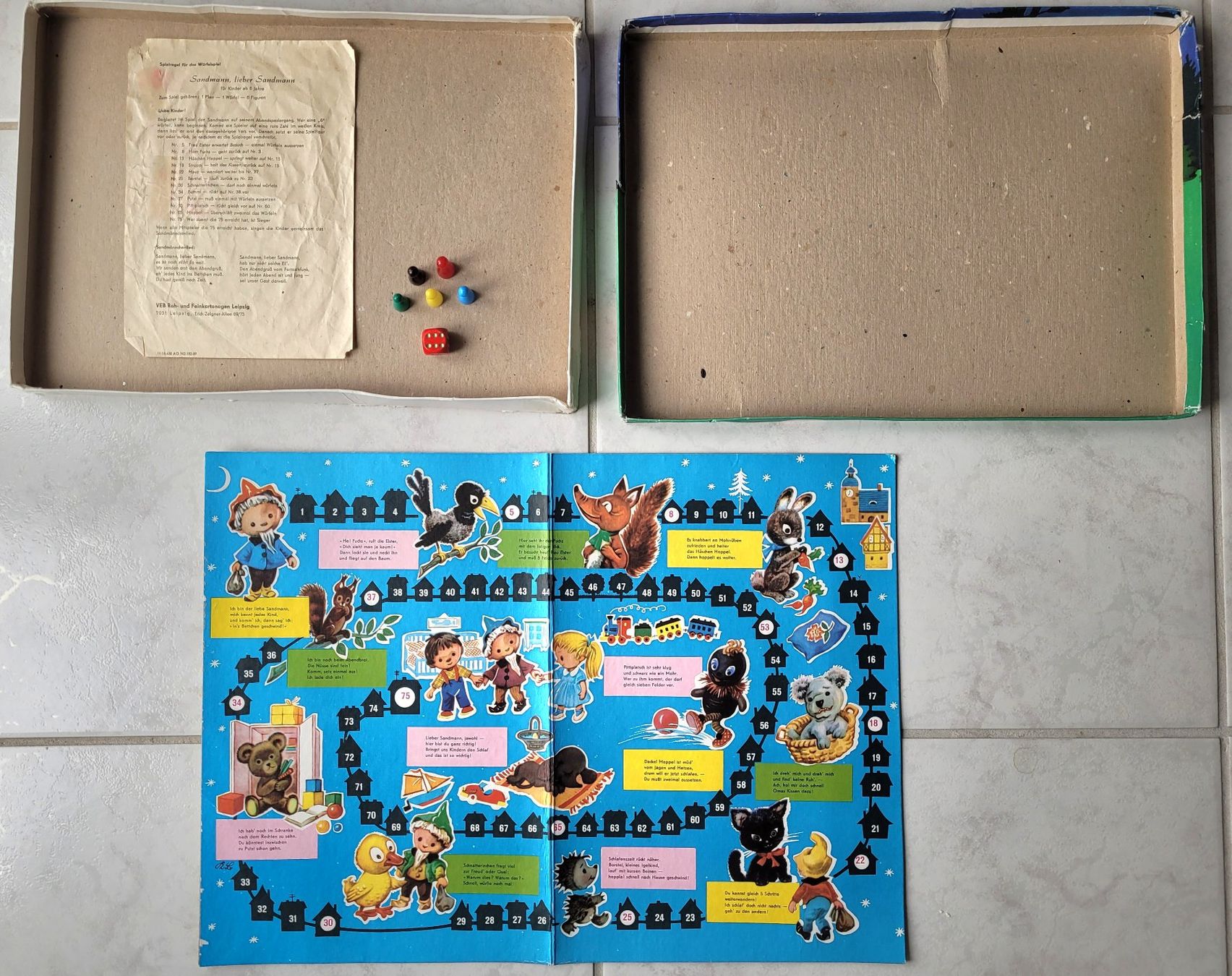 Giochi: Vintage Sandmännchen-Spiel – Usato da Oberuzwil venduto da rtr_wp6m 2
