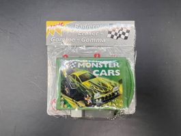 Radiergummi Monster Cars Radierer OVP