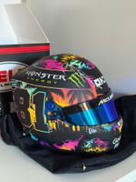 Oscar piastri signed mini helmet